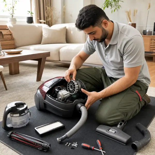 علت صدا دادن جاروبرقی ال جی